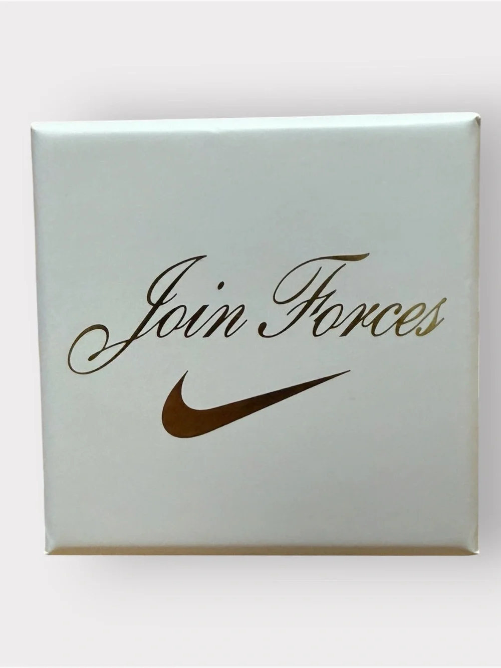 Nike Air Force 1 Shoe Pin Set Join Forces JE1231-909 Gold Tone 2022 NIB Limited